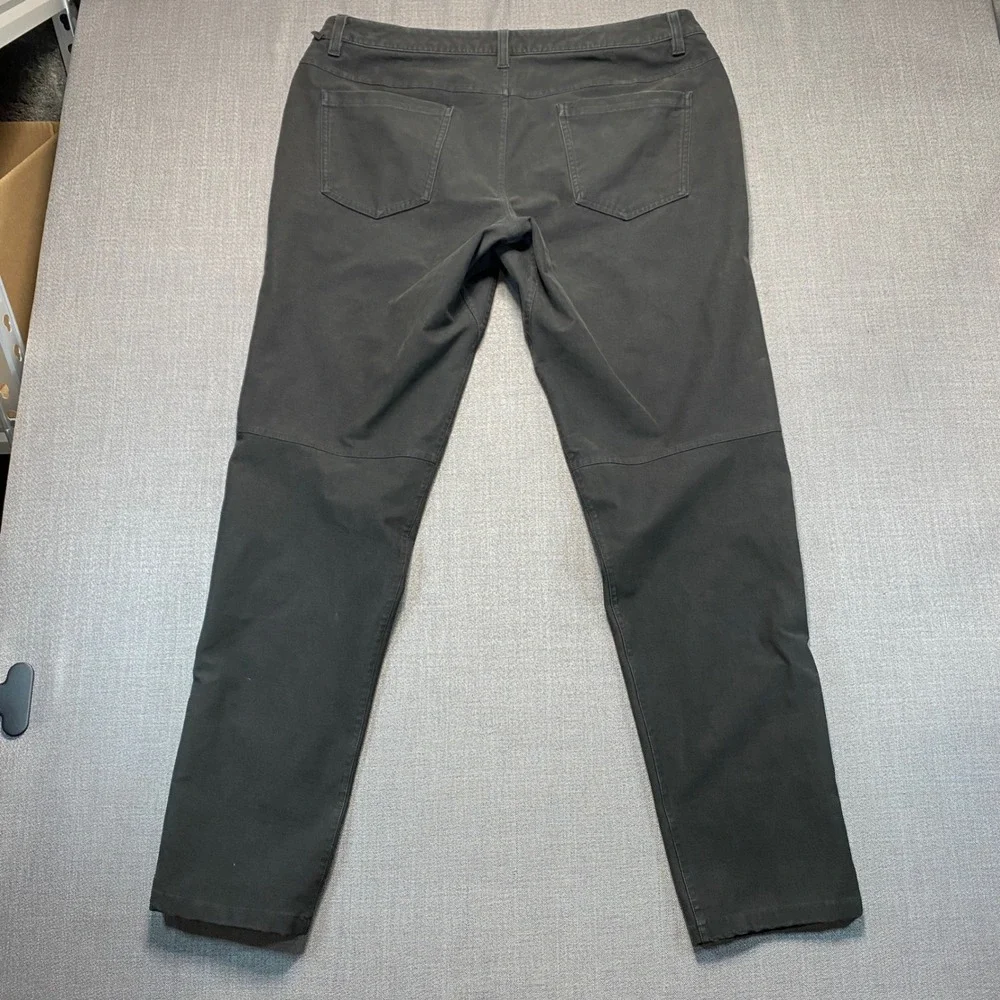 Lululemon ABC Pant Classic Black Mens 36x32 Five Pocket